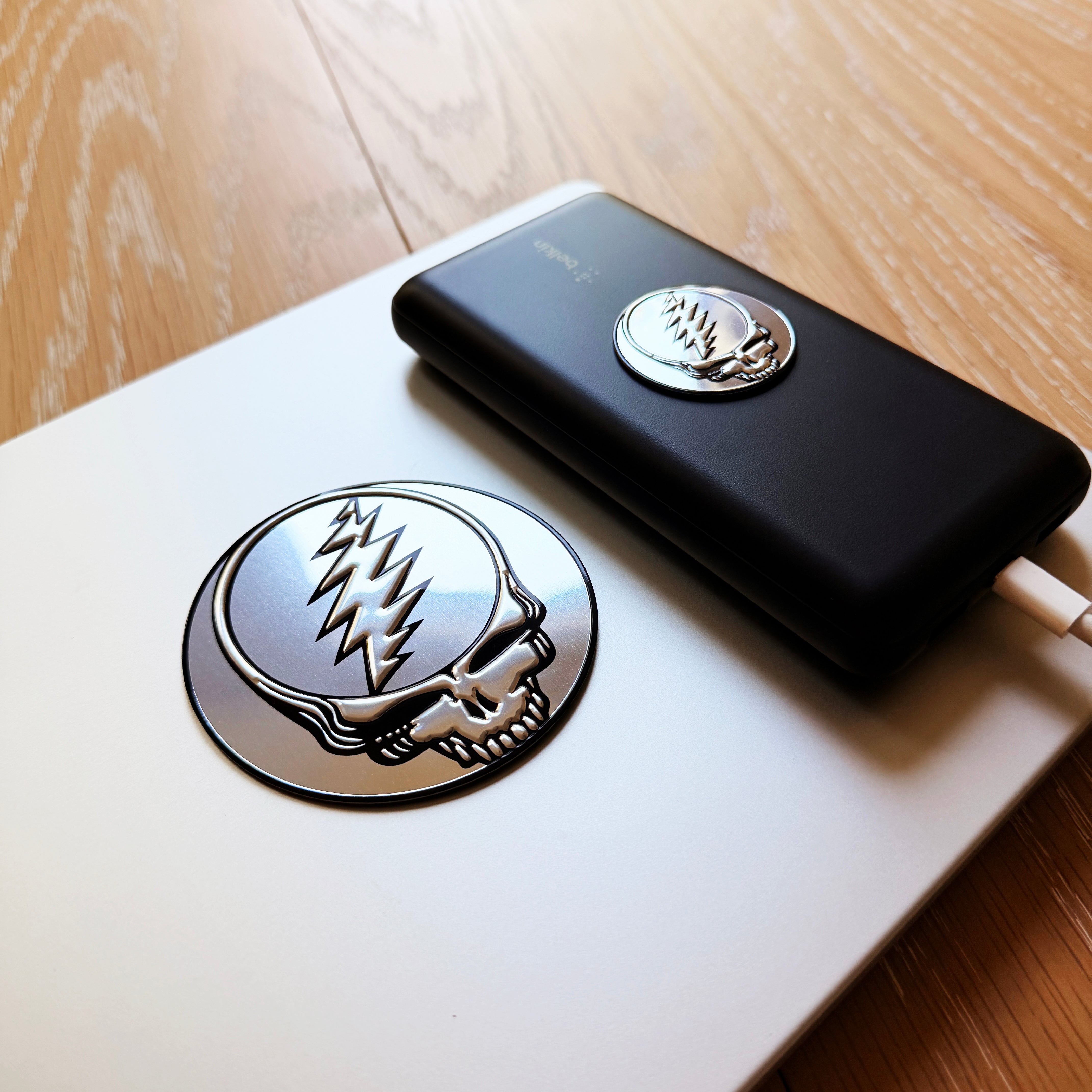 the STEALIE 2.0 METAL STICKER - Grateful Fred   - 