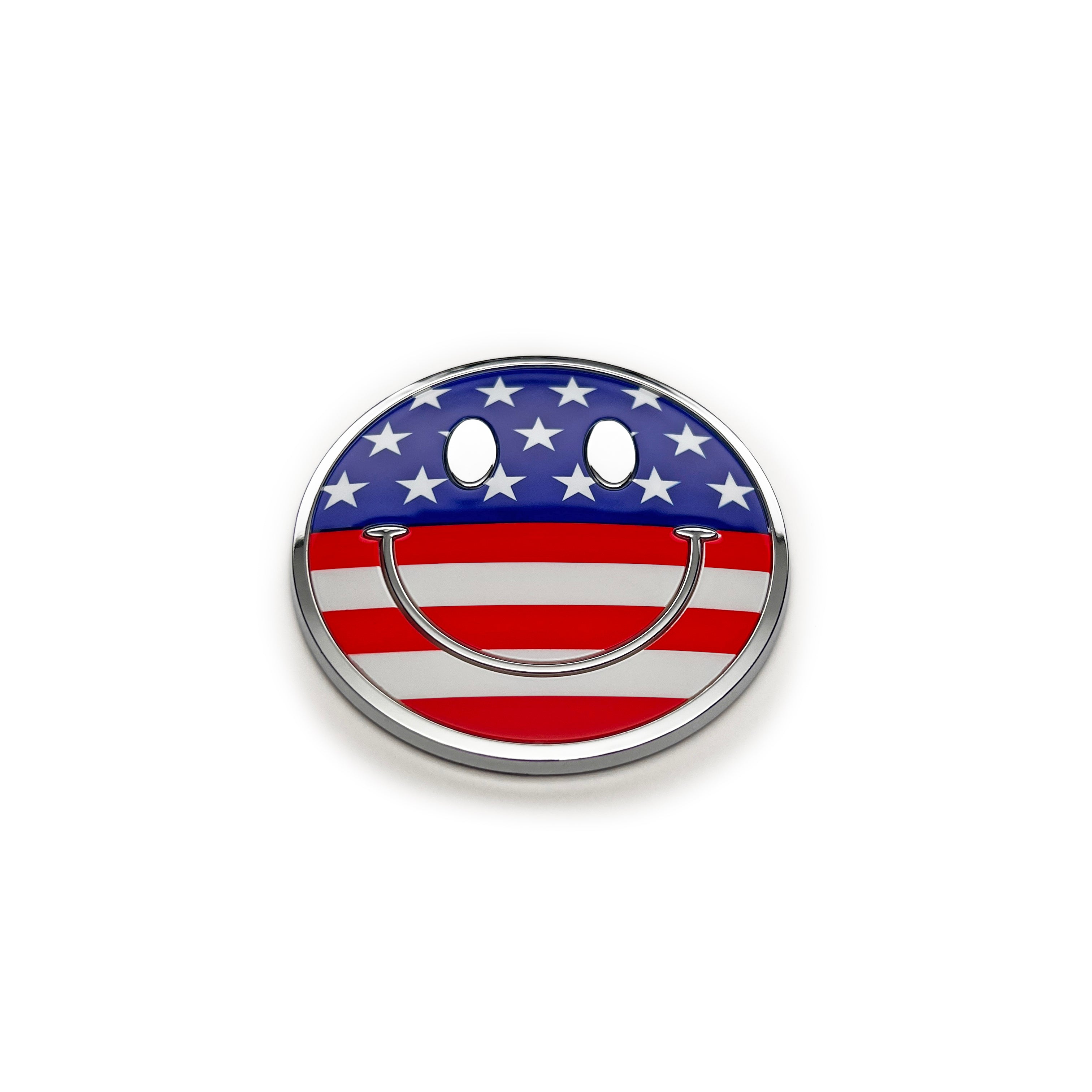 the SMILEY FACE BADGE