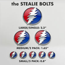 Load image into Gallery viewer, the STEALIE BOLT BADGE - Grateful Fred   - Badge
