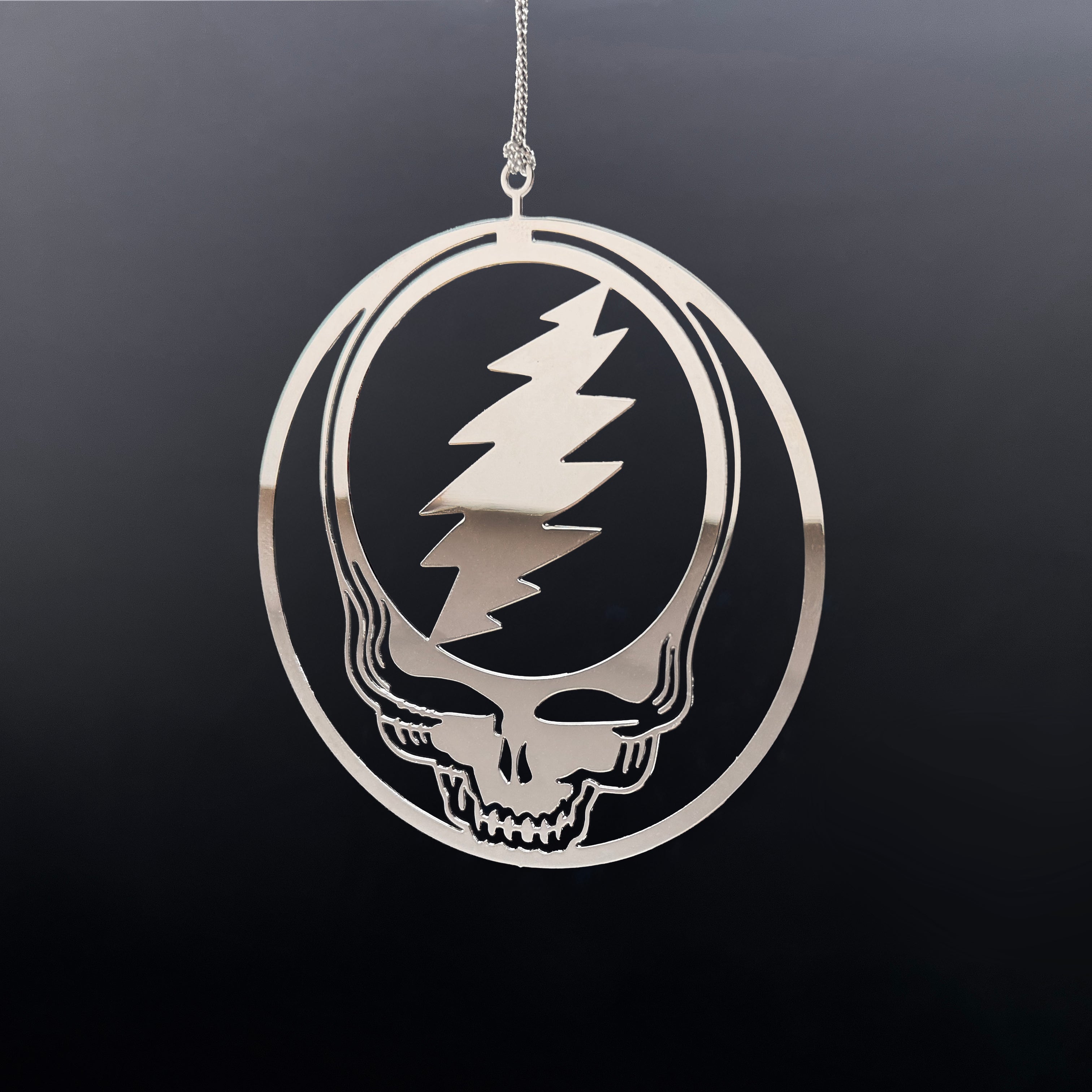 the THIN METAL STEALIE ORNAMENT - Grateful Fred   - Ornament