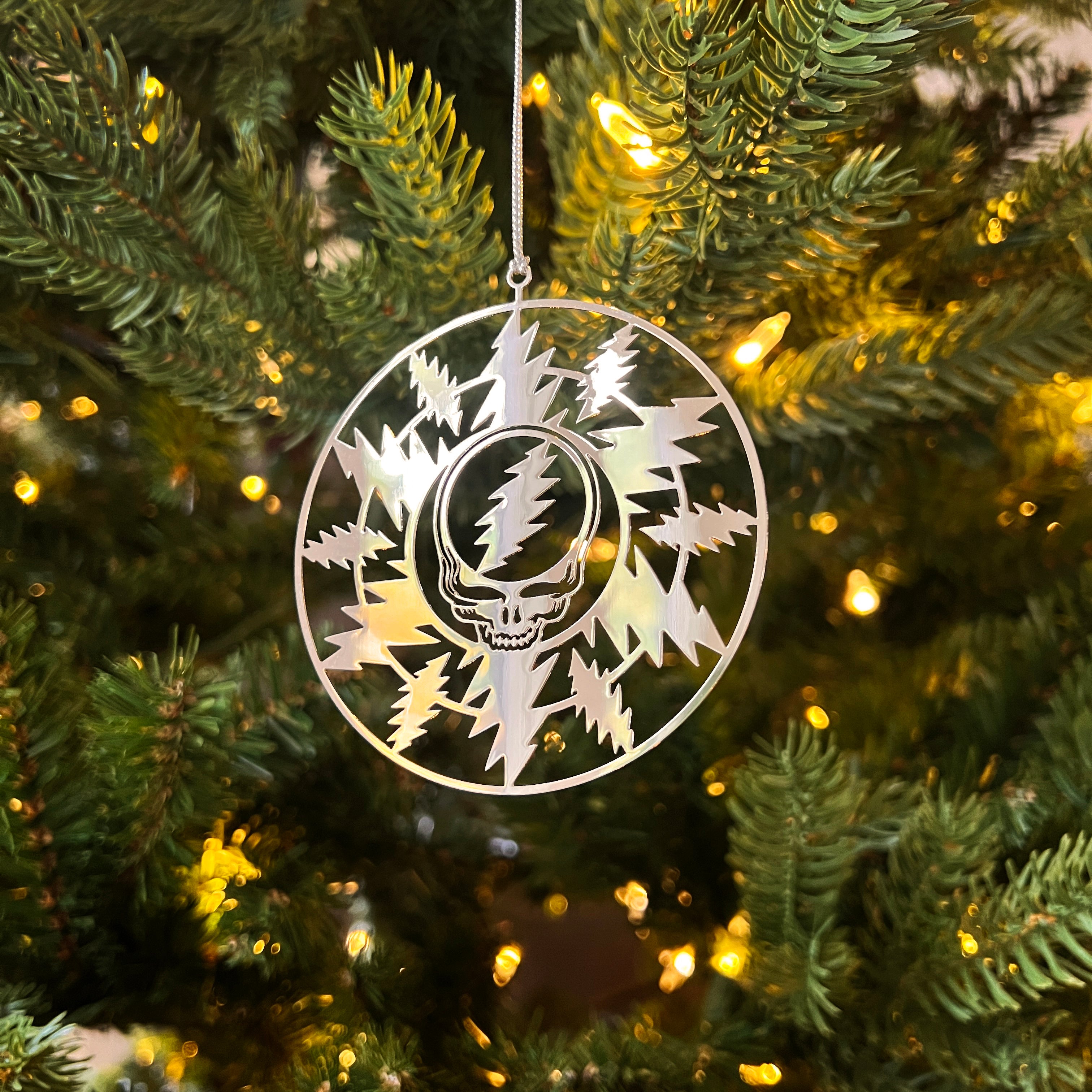 the STEALIE & BOLTS ORNAMENT - Grateful Fred   - Ornament