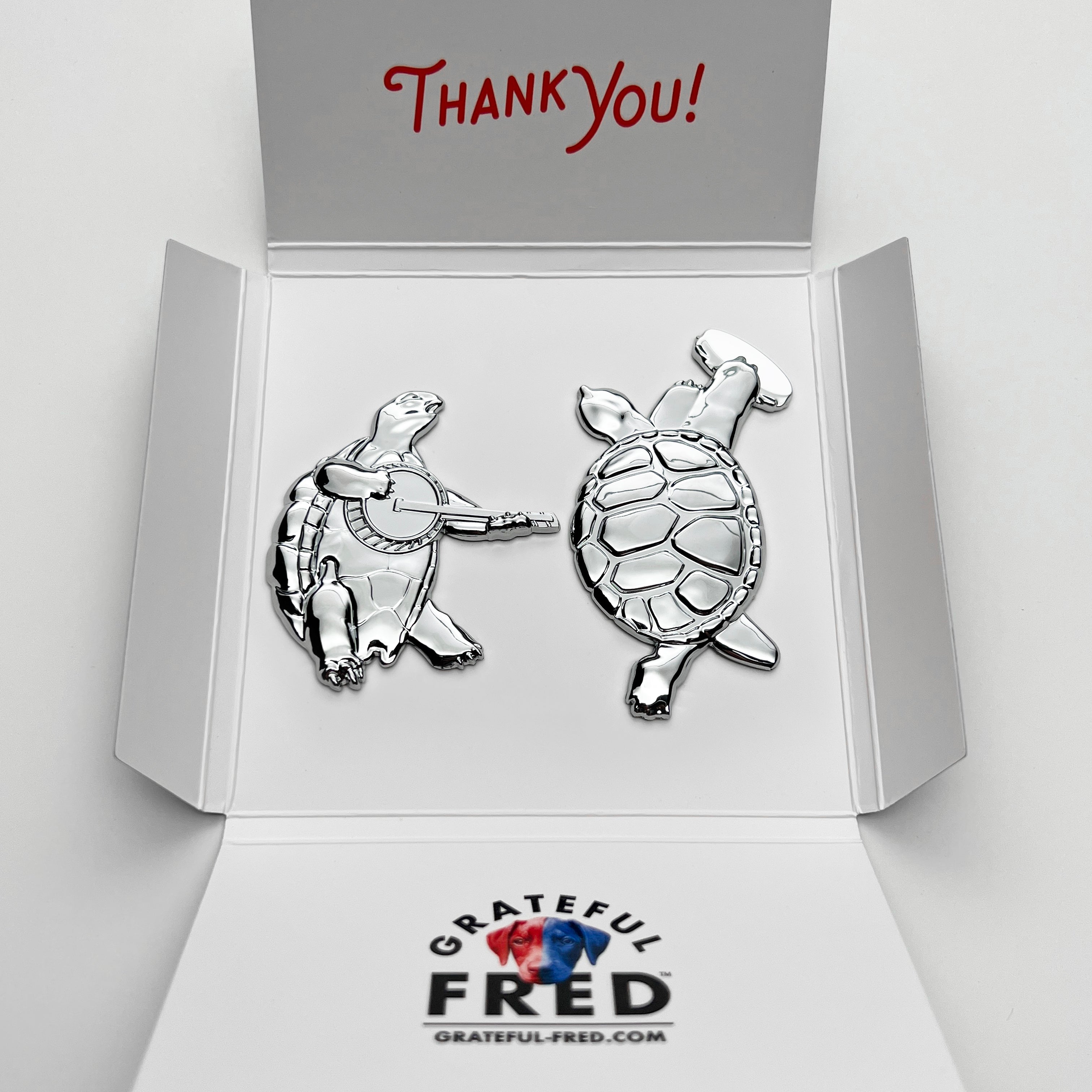 the DANCING TERRAPINS BADGE - Grateful Fred   - Badge