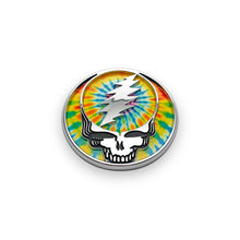 Load image into Gallery viewer, the TIE DYE STEALIE BADGE - Grateful Fred   - Badge
