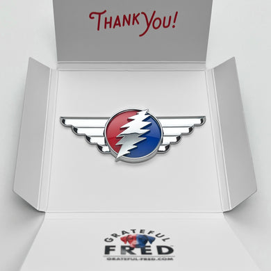 the TOUR WINGS BADGE - Grateful Fred   - Badge