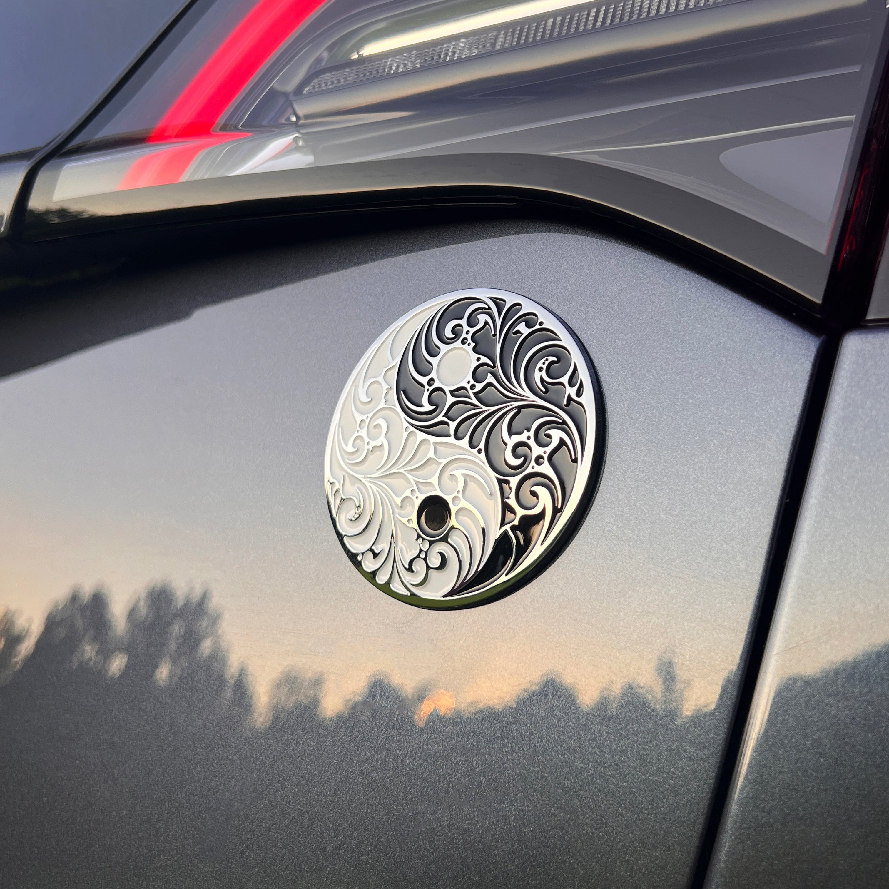 the YIN YANG BADGE