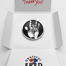 Load image into Gallery viewer, the JERRY HAND BADGE - Grateful Fred   - Badge
