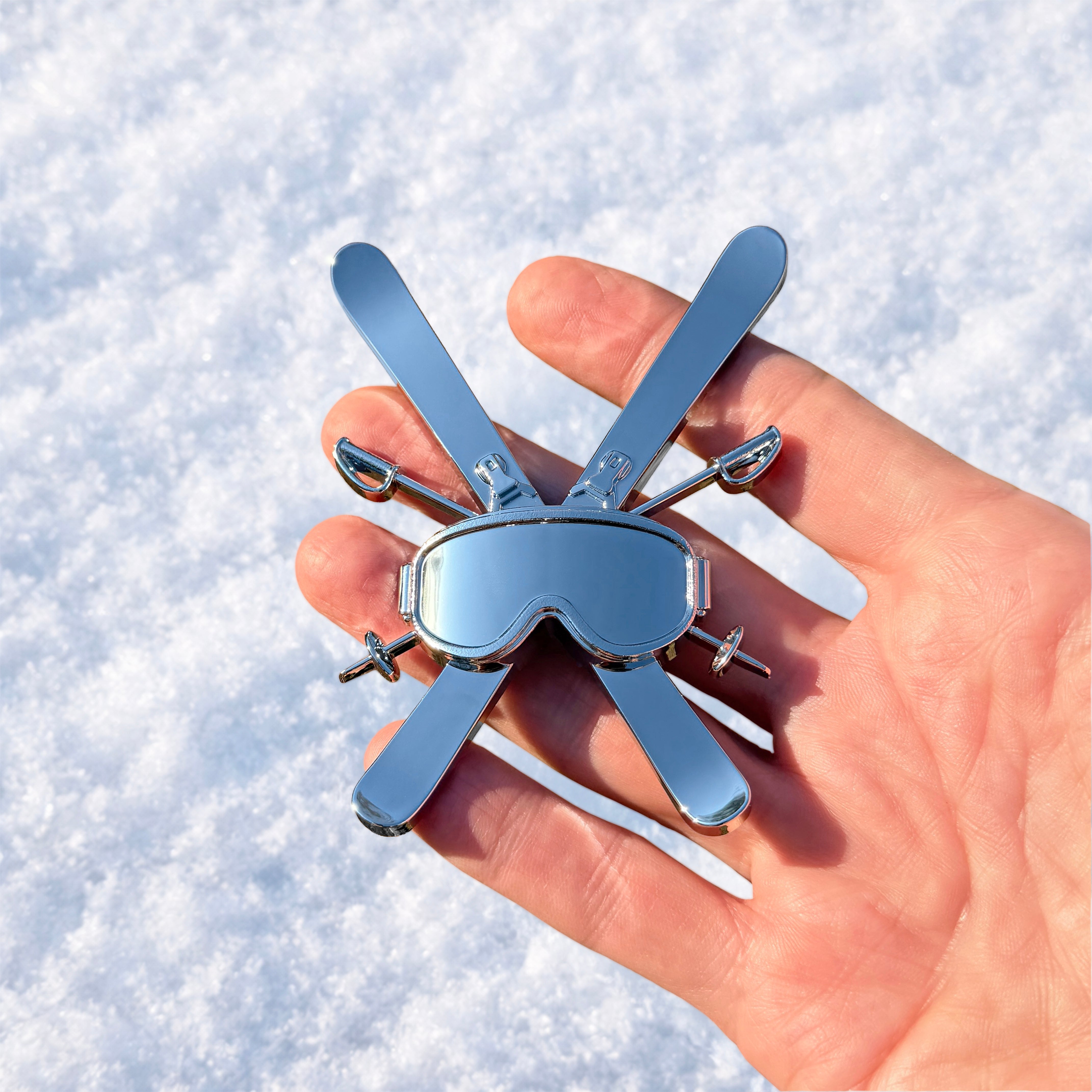 the SKI BADGE - Grateful Fred   - Badge