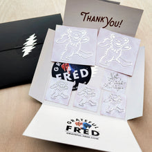 Load image into Gallery viewer, the METAL MARCHING BEAR - Grateful Fred   - Decorative Stickers
