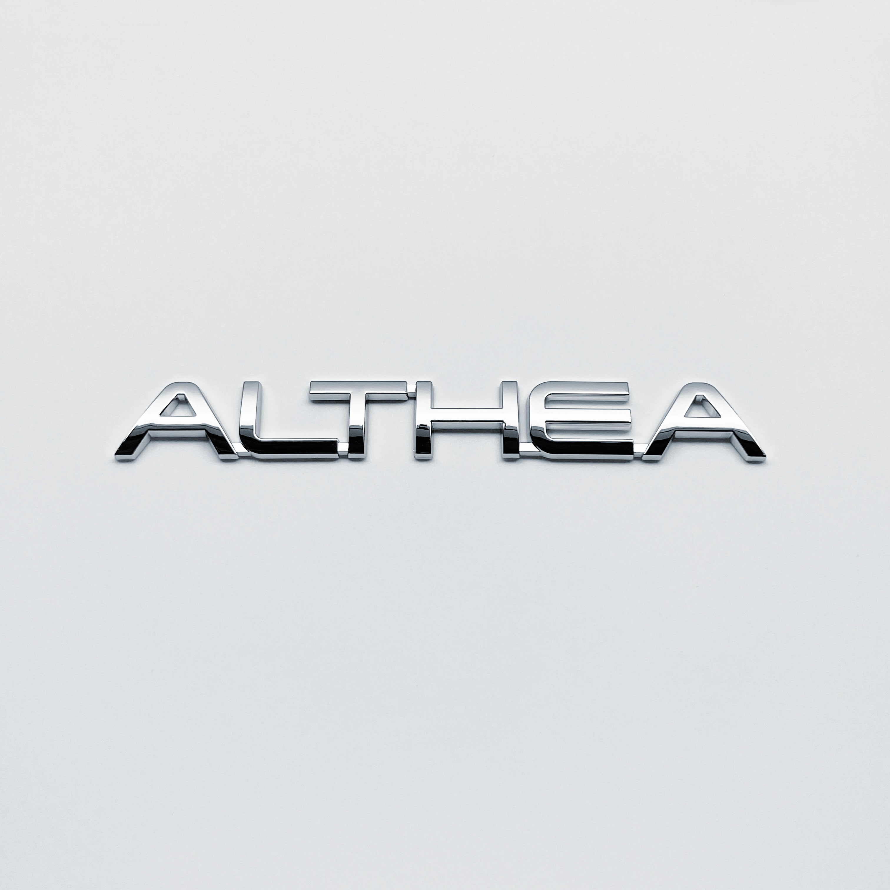 the ALTHEA BADGE - Grateful Fred   - Vehicle Emblems & Hood Ornaments