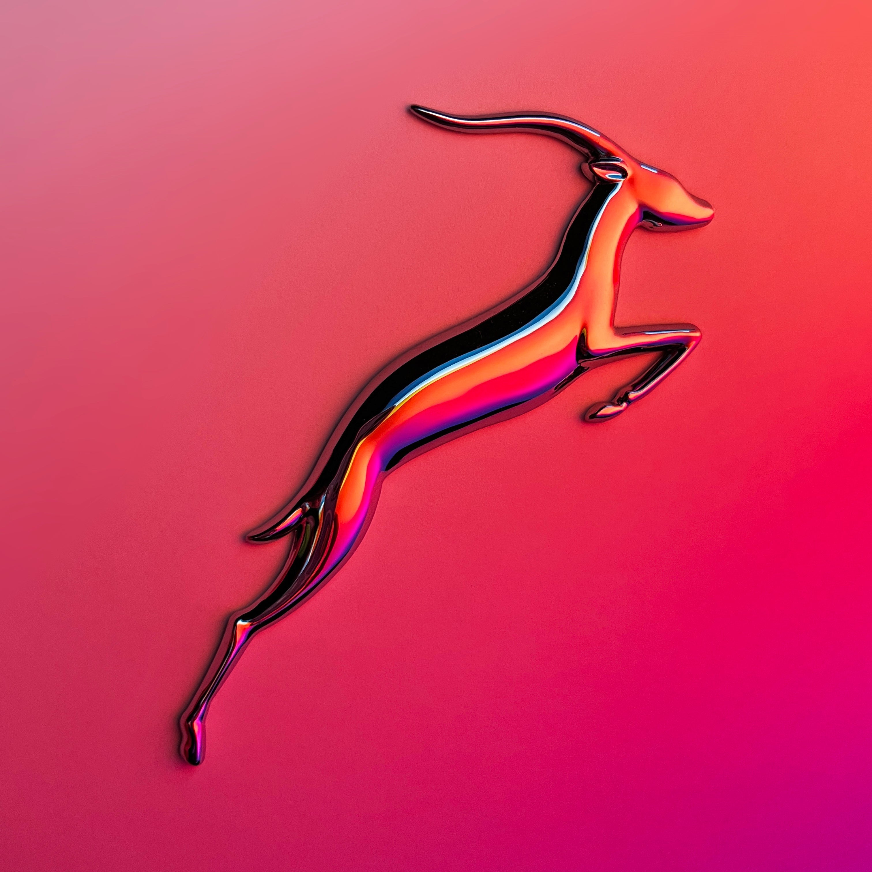 the ANTELOPE BADGE - Grateful Fred   - Vehicle Emblems & Hood Ornaments