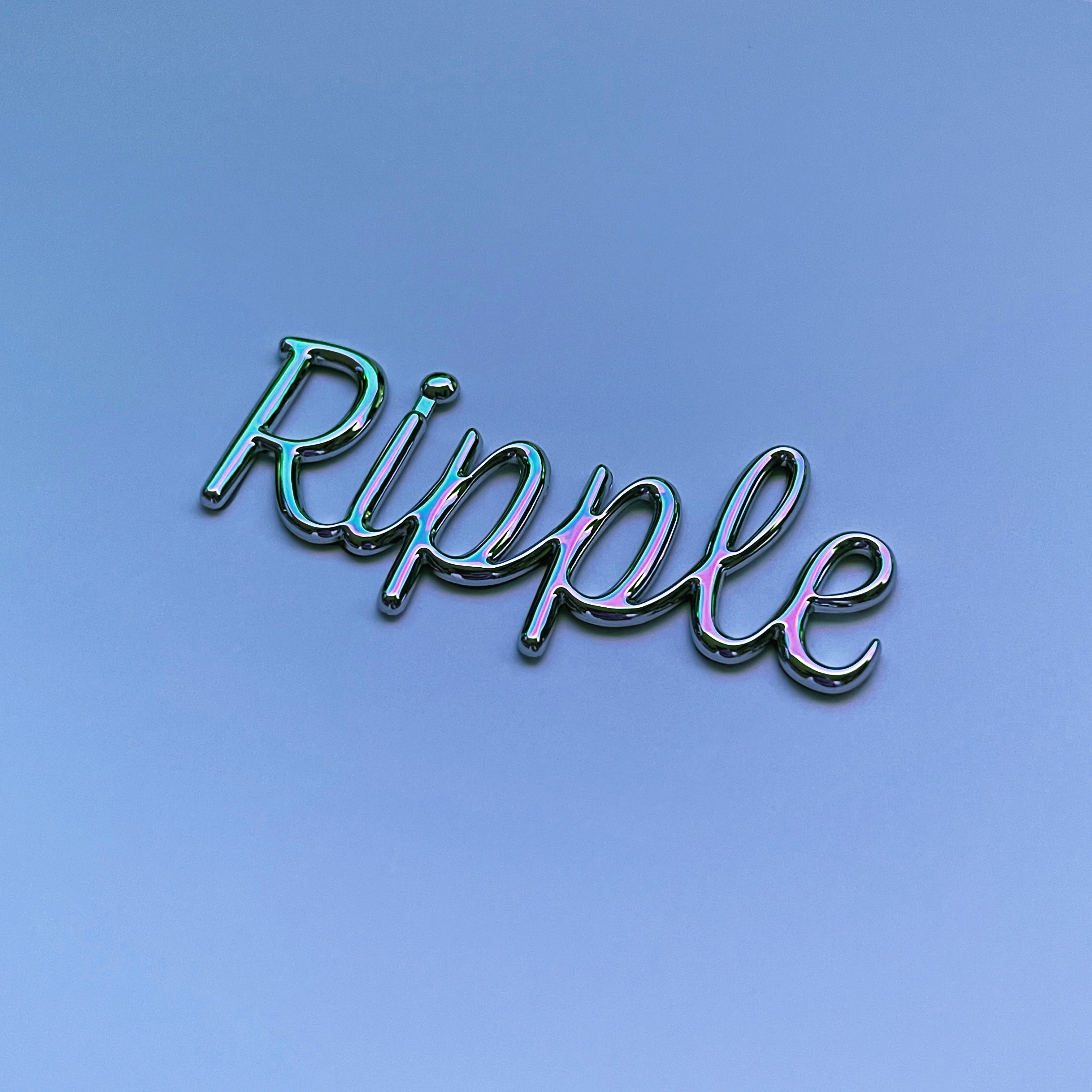 the RIPPLE BADGE - Grateful Fred   - Vehicle Emblems & Hood Ornaments