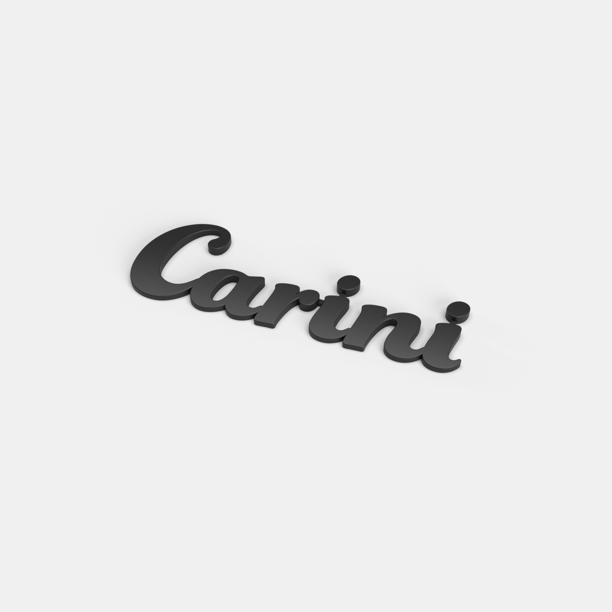 the CARINI BADGE - Grateful Fred   - Vehicle Emblems & Hood Ornaments