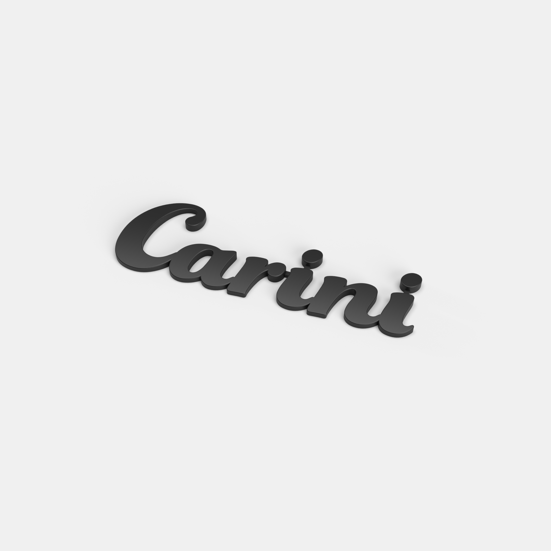 the CARINI BADGE - Grateful Fred   - Vehicle Emblems & Hood Ornaments