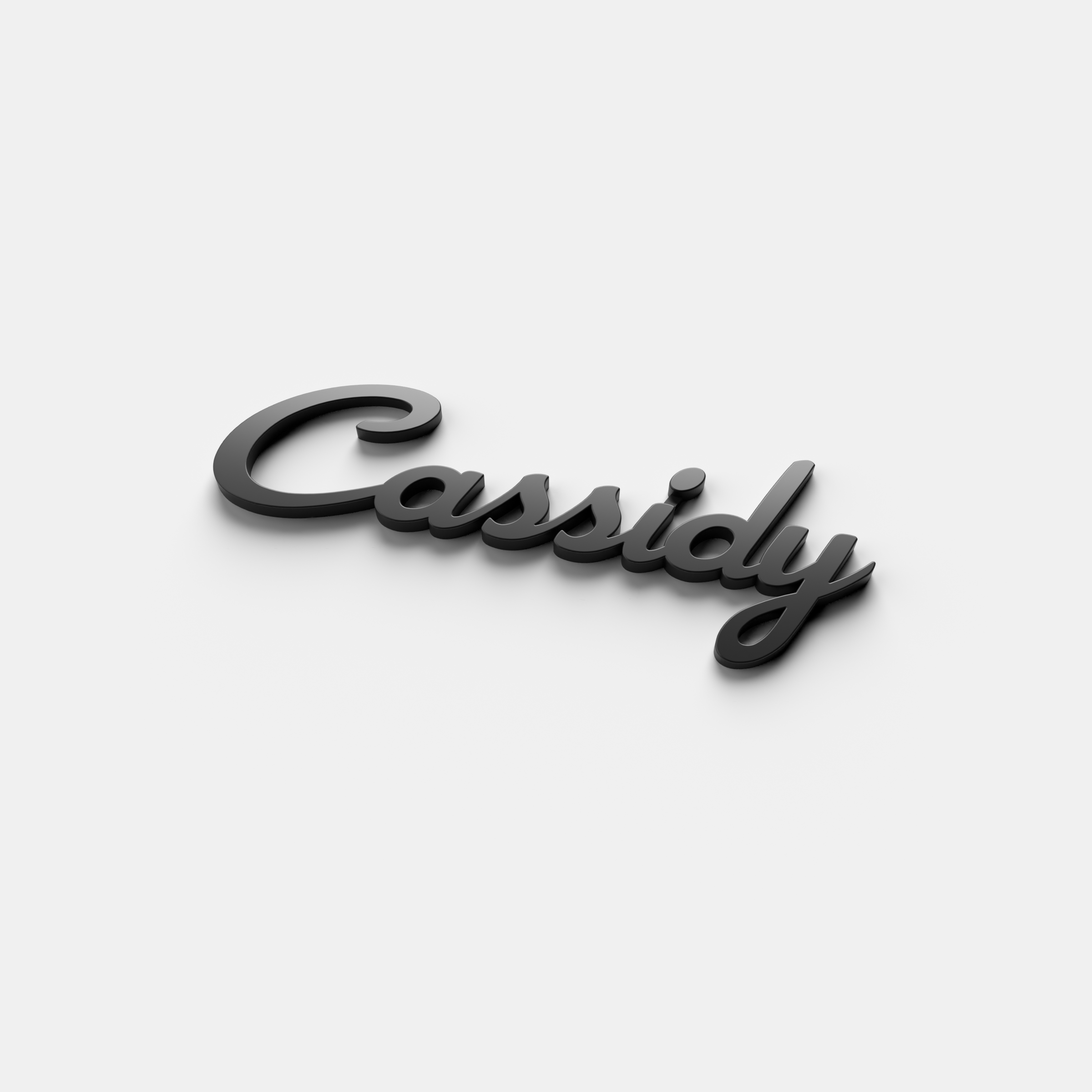 the CASSIDY BADGE - Grateful Fred   - Vehicle Emblems & Hood Ornaments