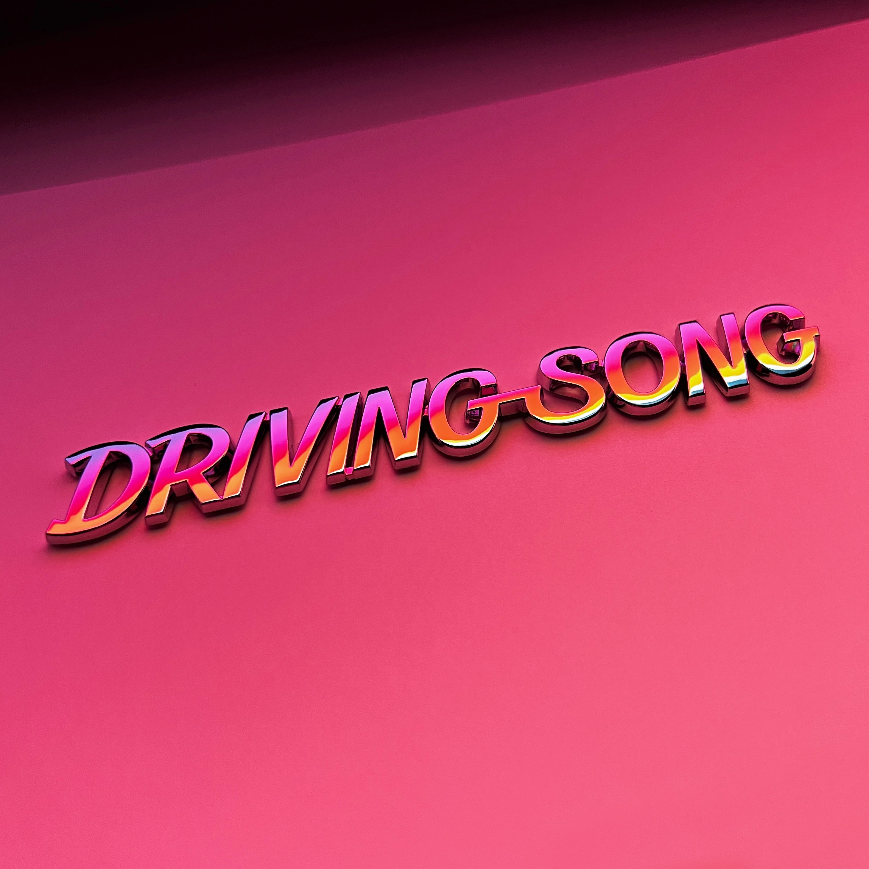 the DRIVING SONG BADGE - Grateful Fred   - Vehicle Emblems & Hood Ornaments