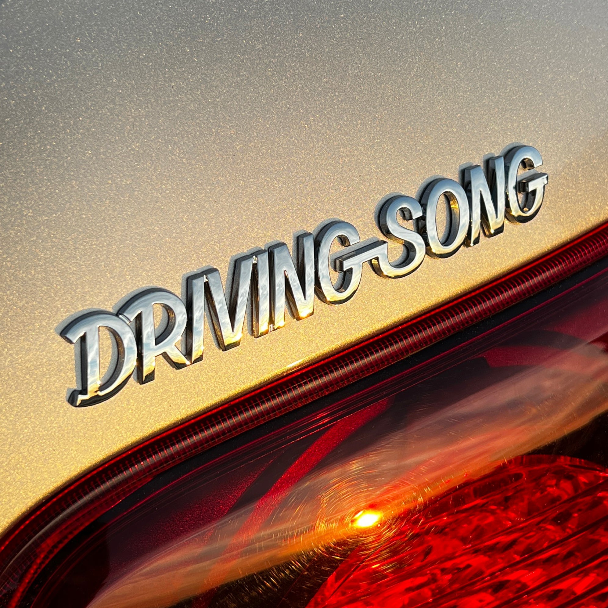 the DRIVING SONG BADGE - Grateful Fred   - Vehicle Emblems & Hood Ornaments