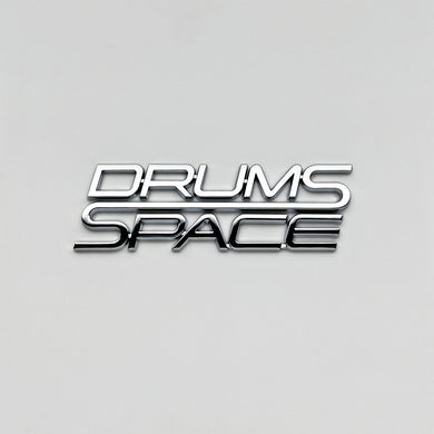 the DRUMS SPACE BADGE - Grateful Fred   - Vehicle Emblems & Hood Ornaments