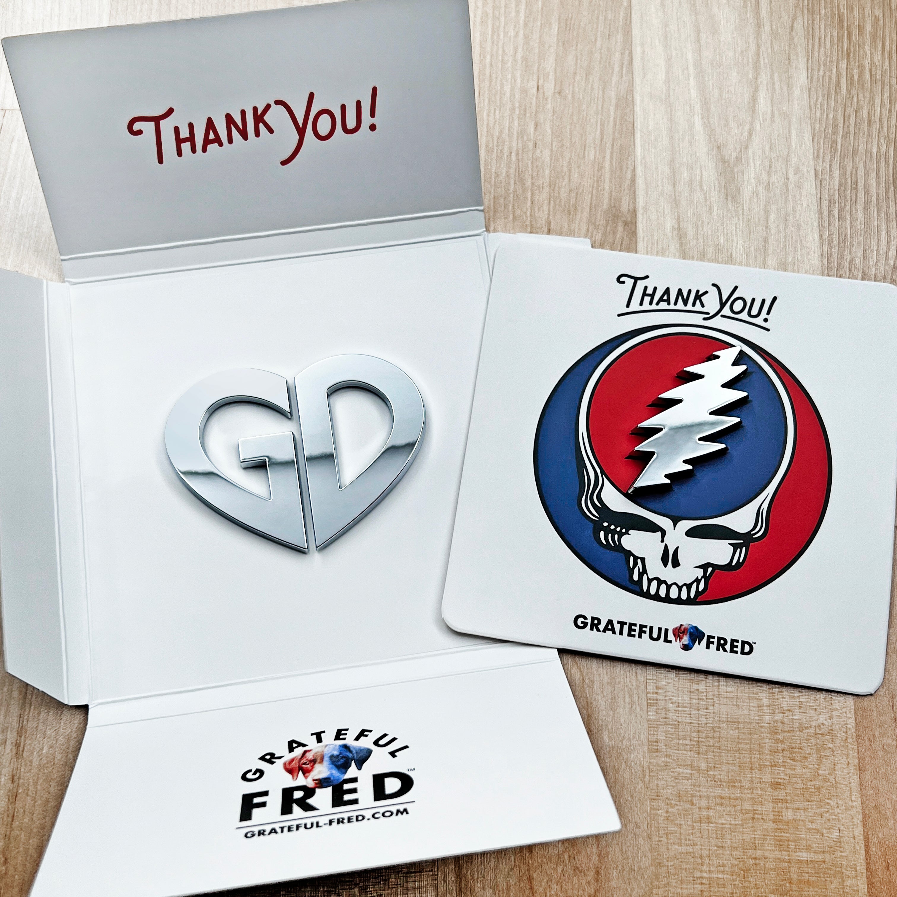 the HEART'S DELIGHT BUNDLE - Grateful Fred   - Vehicle Emblems & Hood Ornaments