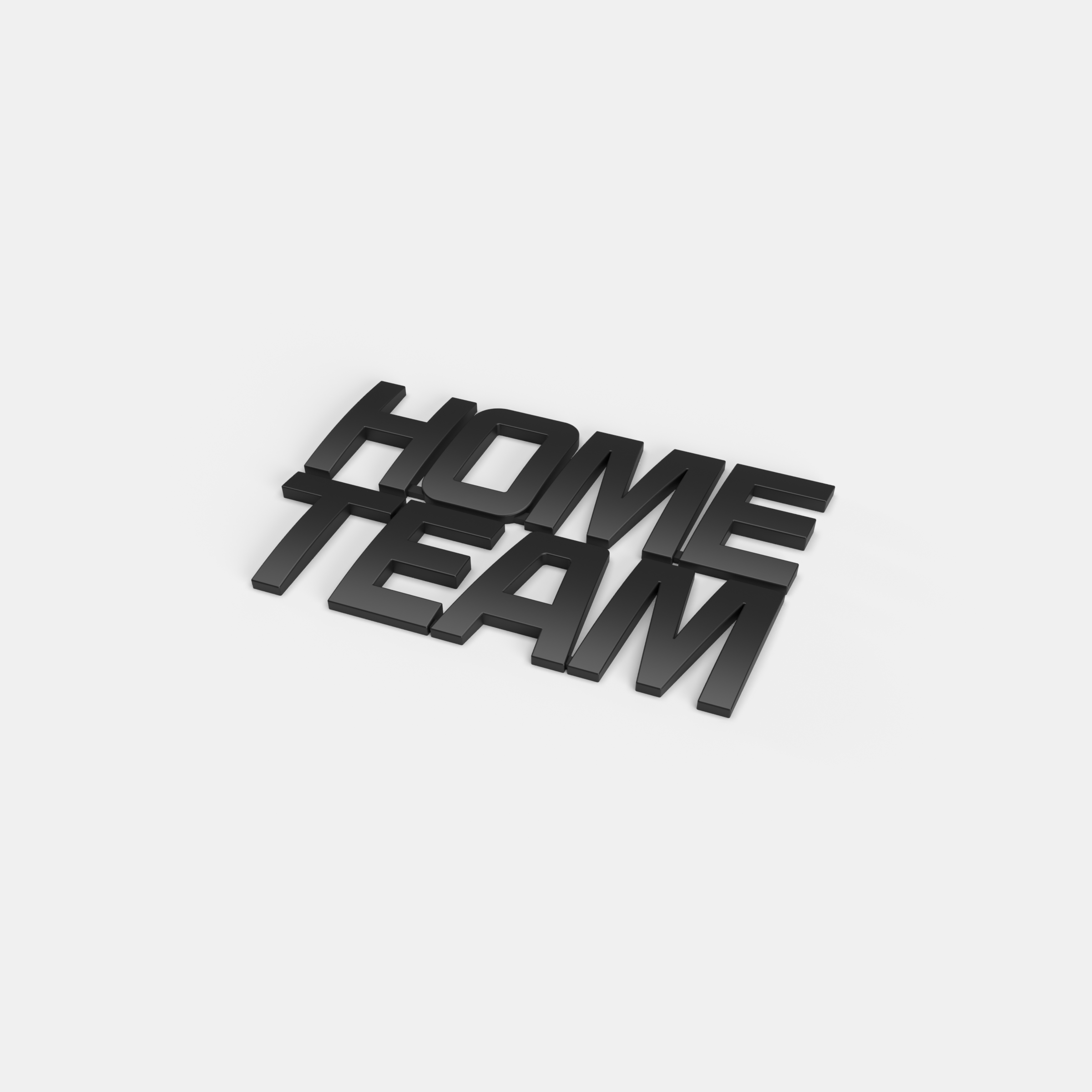 the HOME TEAM BADGE - Grateful Fred   - Vehicle Emblems & Hood Ornaments