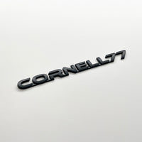 the CORNELL 77 BADGE - Grateful Fred   - Vehicle Emblems & Hood Ornaments