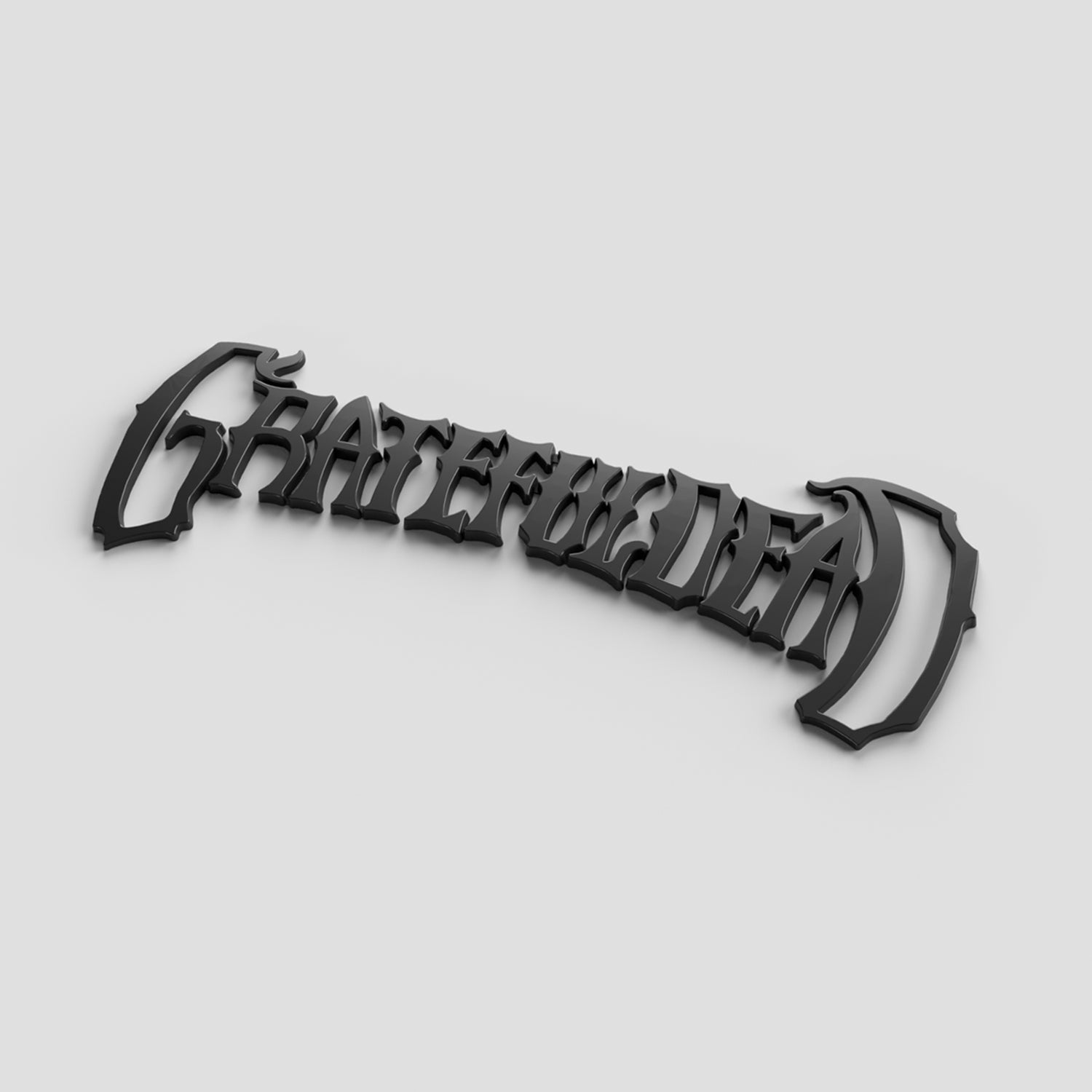 the GRATEFUL DEAD BADGE - Grateful Fred   - Vehicle Emblems & Hood Ornaments