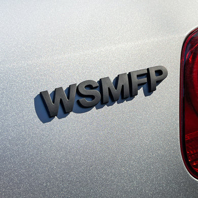 the WSMFP BADGE - Grateful Fred   - Widespread Panic Chrome Emblem Badge