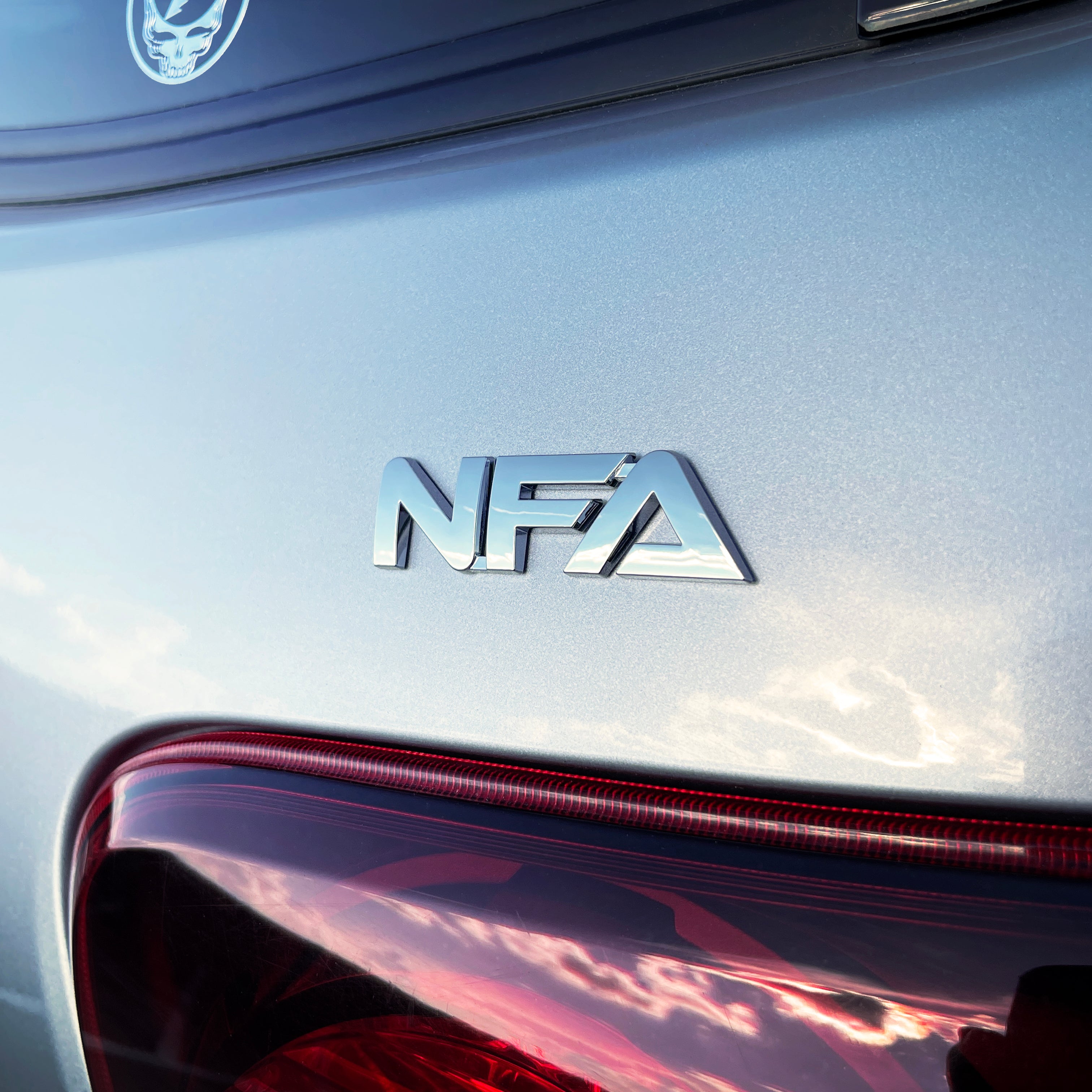 the NFA BADGE - Grateful Fred   - Vehicle Emblems & Hood Ornaments