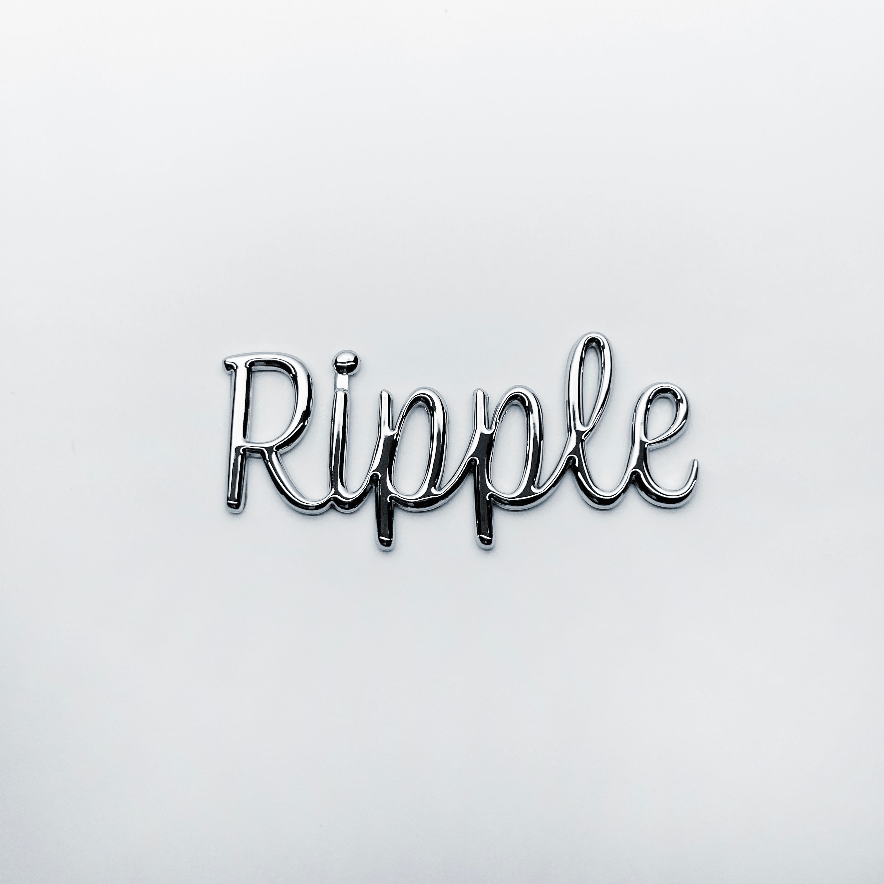 the RIPPLE BADGE - Grateful Fred   - Vehicle Emblems & Hood Ornaments