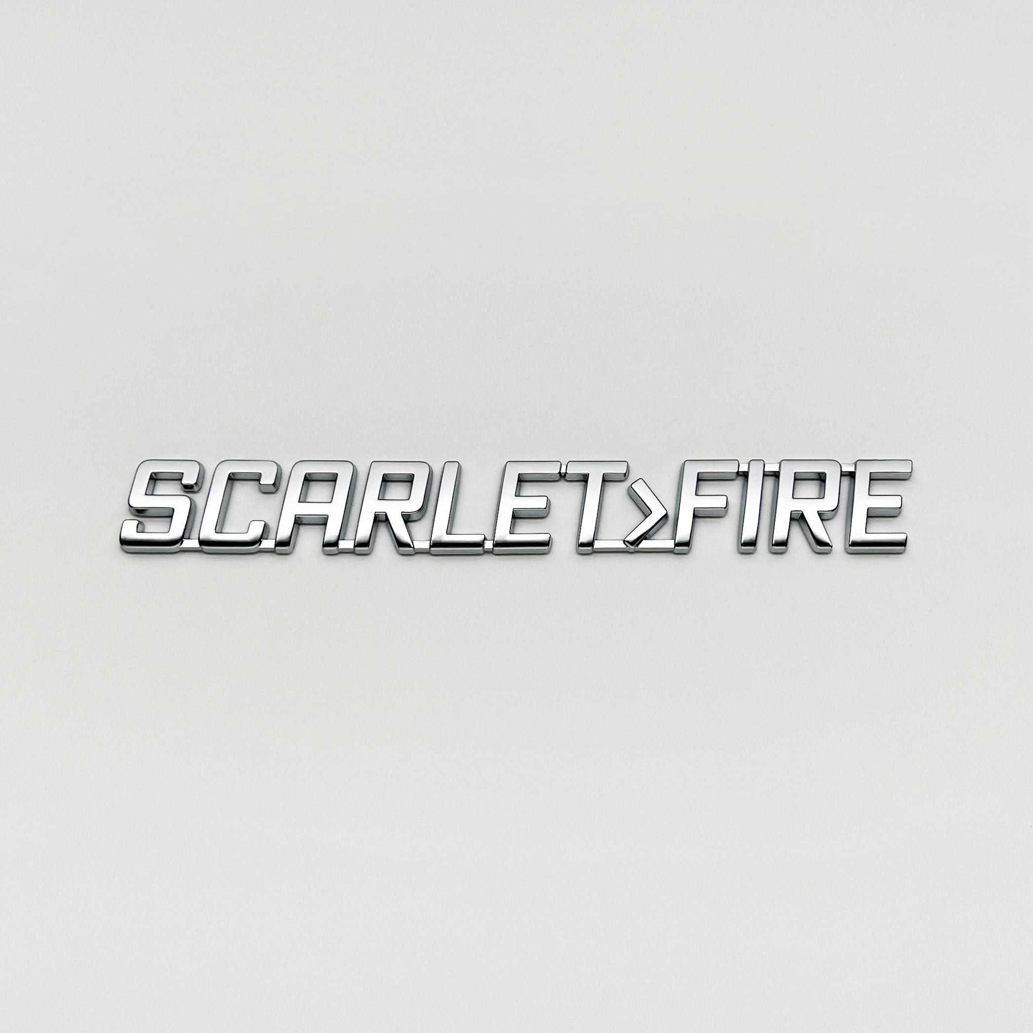 the SCARLET>FIRE BADGE - Grateful Fred   - Vehicle Emblems & Hood Ornaments