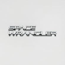 Load image into Gallery viewer, the SPACE WRANGLER BADGE - Grateful Fred   - Vehicle Emblems &amp; Hood Ornaments
