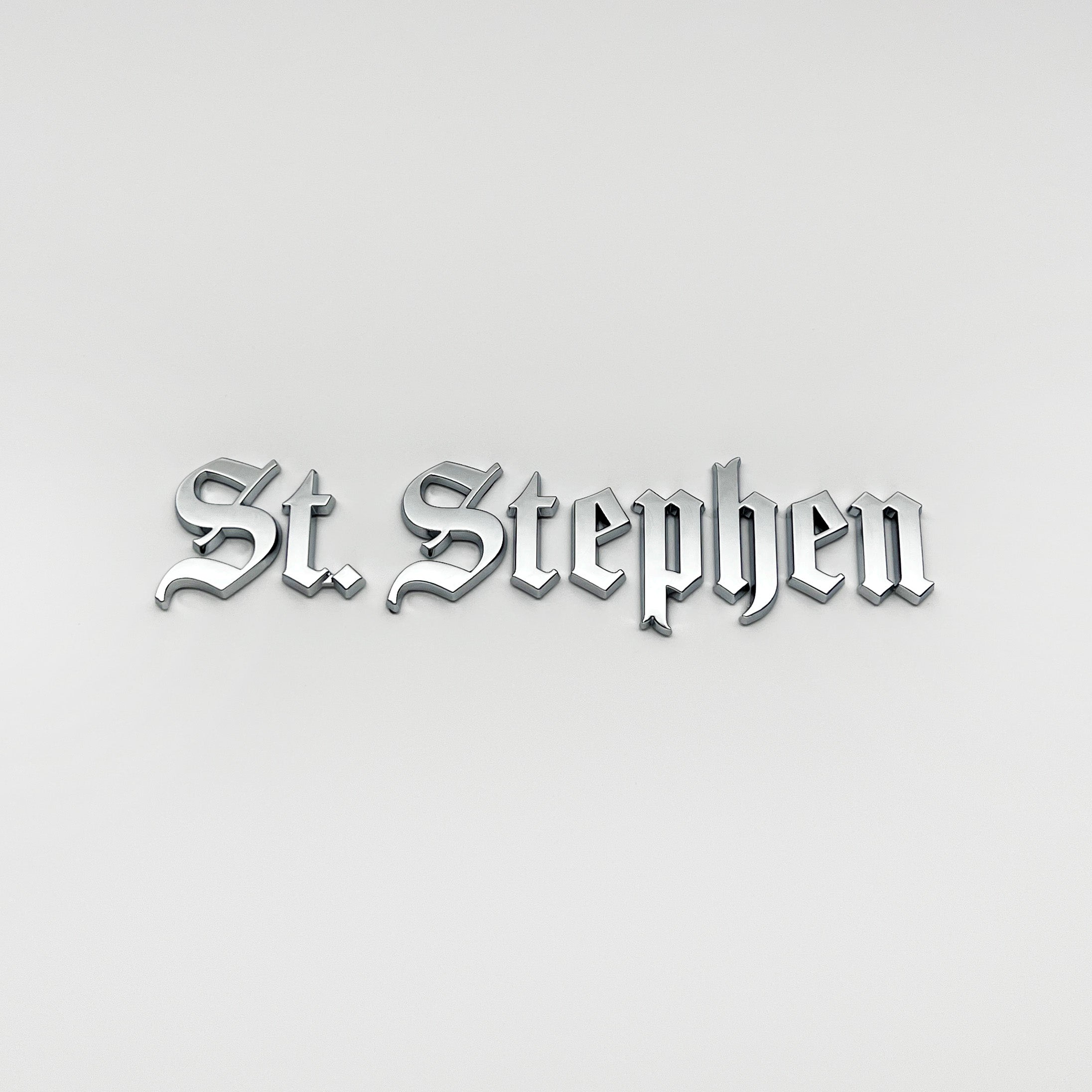 the ST STEPHEN BADGE - Grateful Fred   - Vehicle Emblems & Hood Ornaments