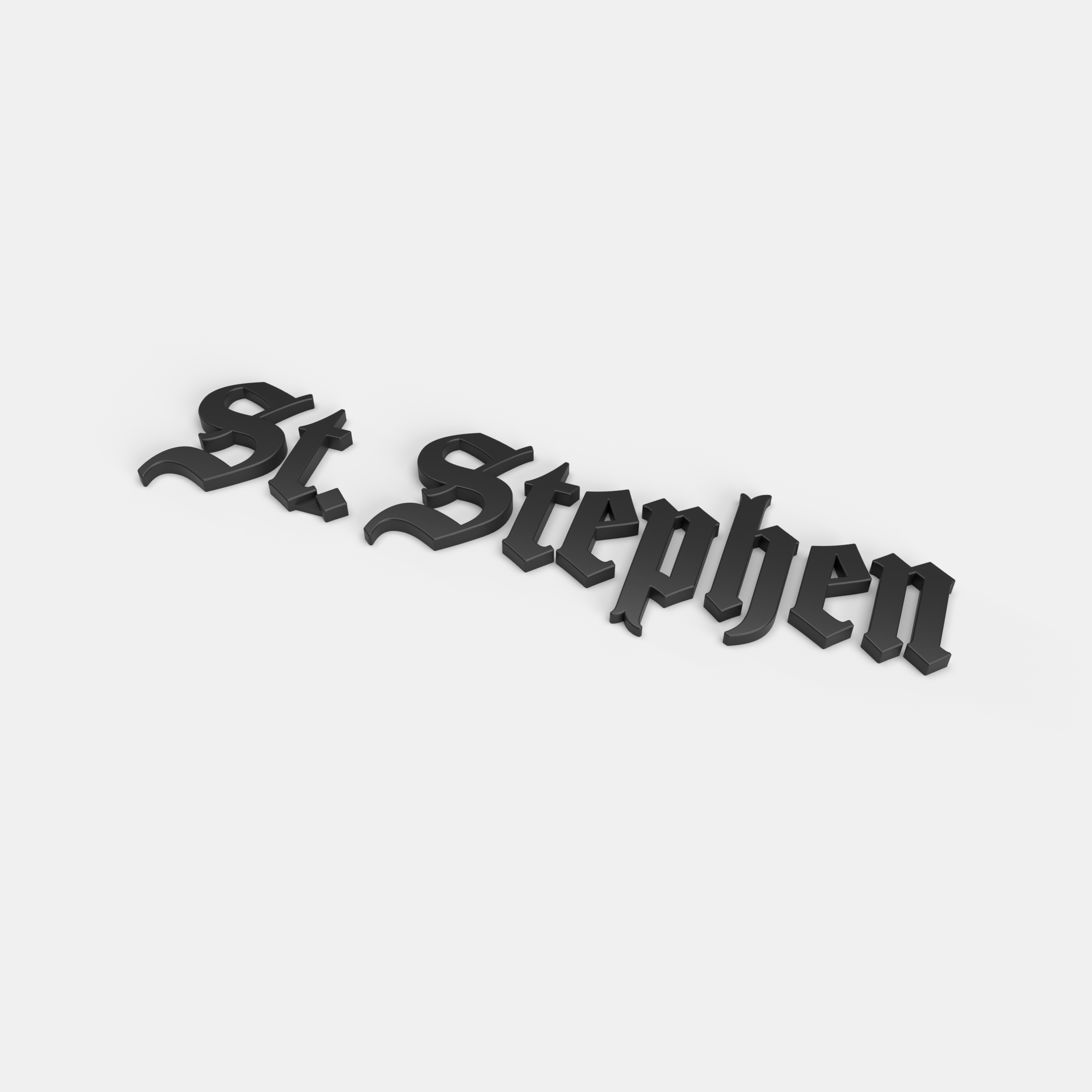 the ST STEPHEN BADGE - Grateful Fred   - Vehicle Emblems & Hood Ornaments