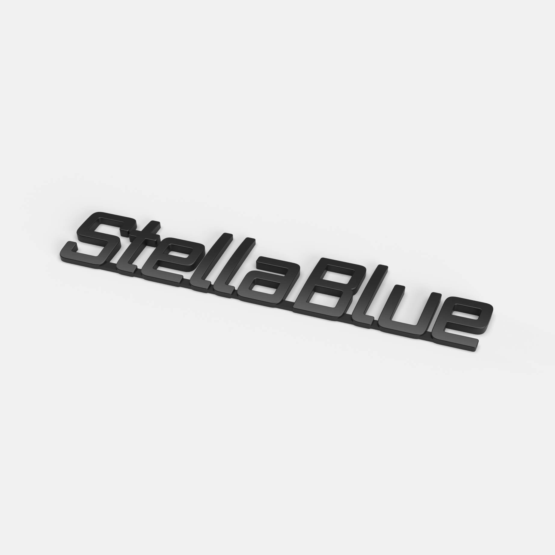 the STELLA BLUE BADGE - Grateful Fred   - Vehicle Emblems & Hood Ornaments