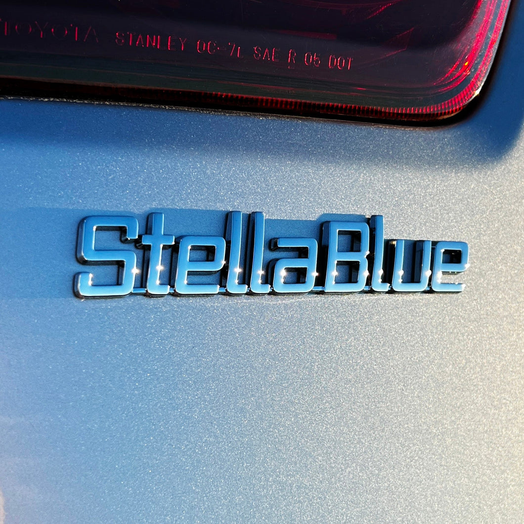 the STELLA BLUE BADGE - Grateful Fred   - Vehicle Emblems & Hood Ornaments