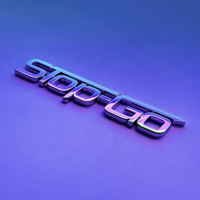 the STOP-GO BADGE - Grateful Fred   - Vehicle Emblems & Hood Ornaments
