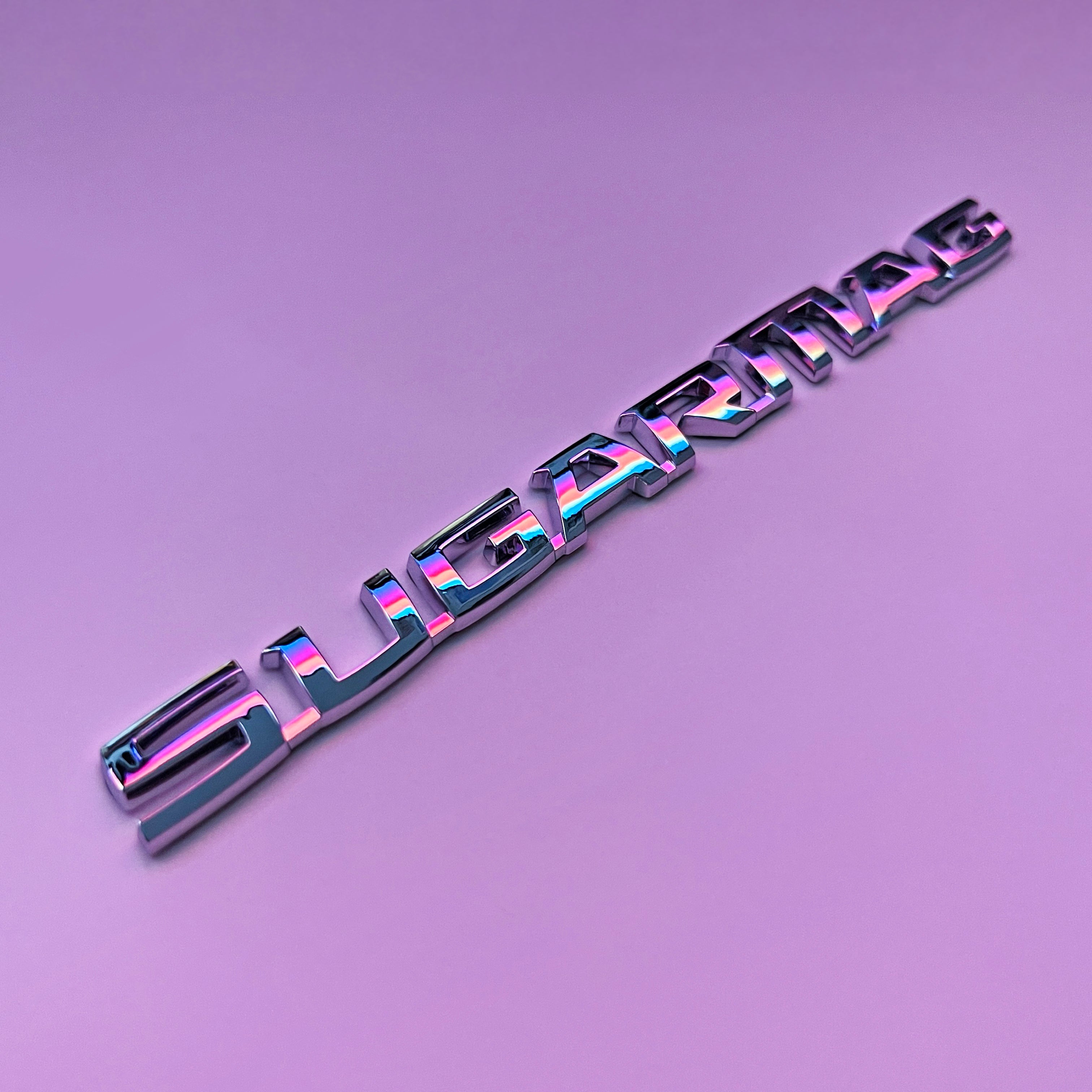 the SUGAR MAG BADGE - Grateful Fred   - Vehicle Emblems & Hood Ornaments