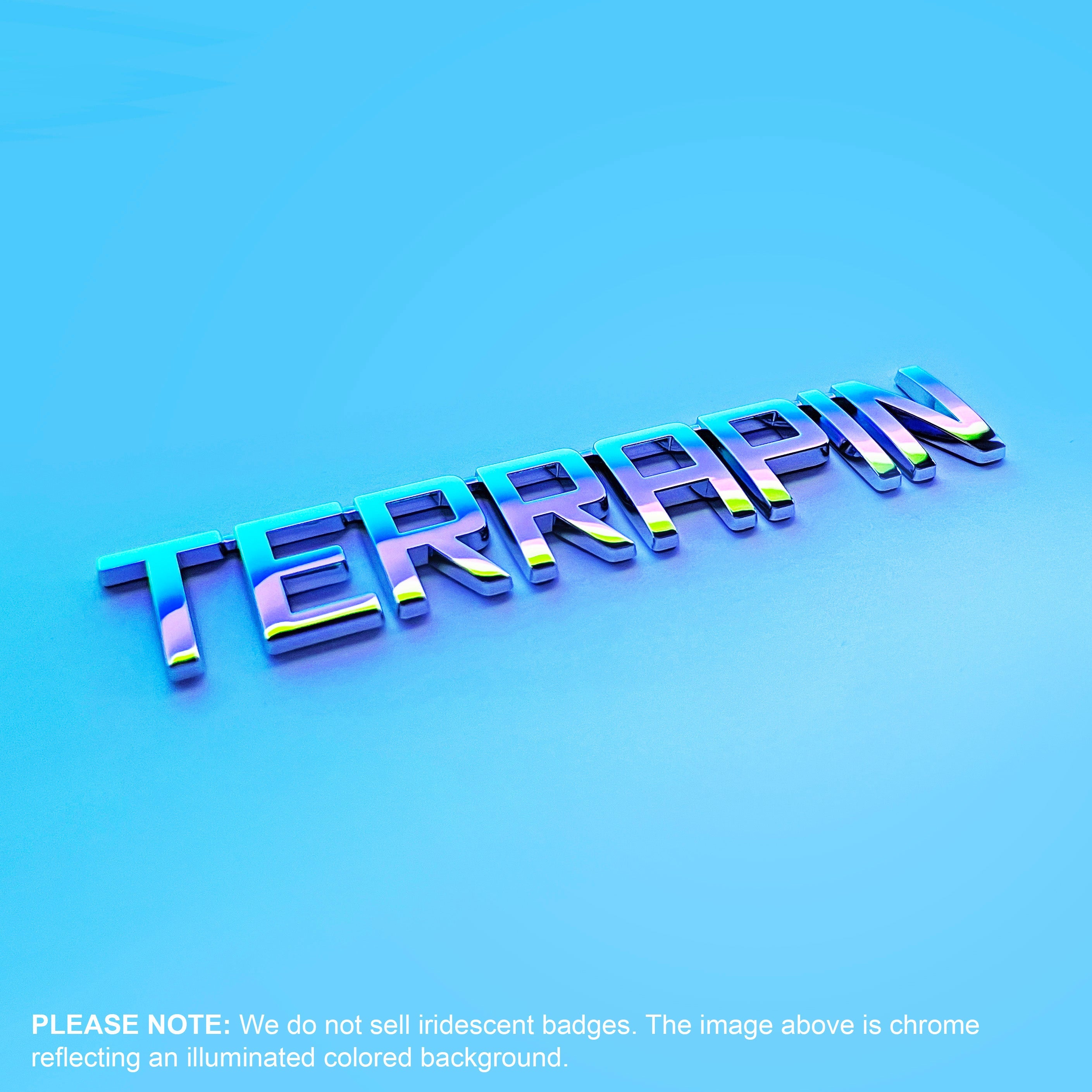 the TERRAPIN BADGE - Grateful Fred   - Vehicle Emblems & Hood Ornaments