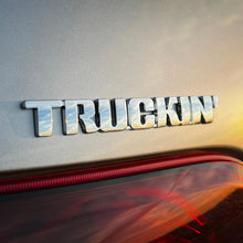 Load image into Gallery viewer, the TRUCKIN&#39; BADGE - Grateful Fred   - Vehicle Emblems &amp; Hood Ornaments
