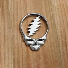Load image into Gallery viewer, the STEAL YOUR FACE BADGE - Grateful Fred   - Vehicle Emblems &amp; Hood Ornaments
