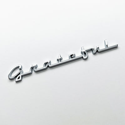 the GRATEFUL BADGE